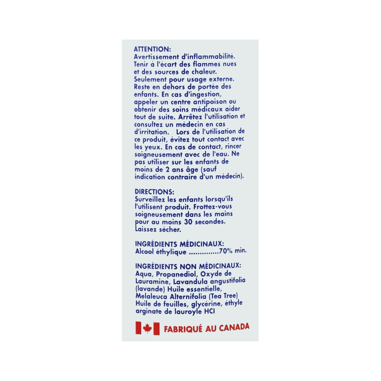 Hand Sanitizer Spray With Essential Oils (4 Litre Jug For Refills)