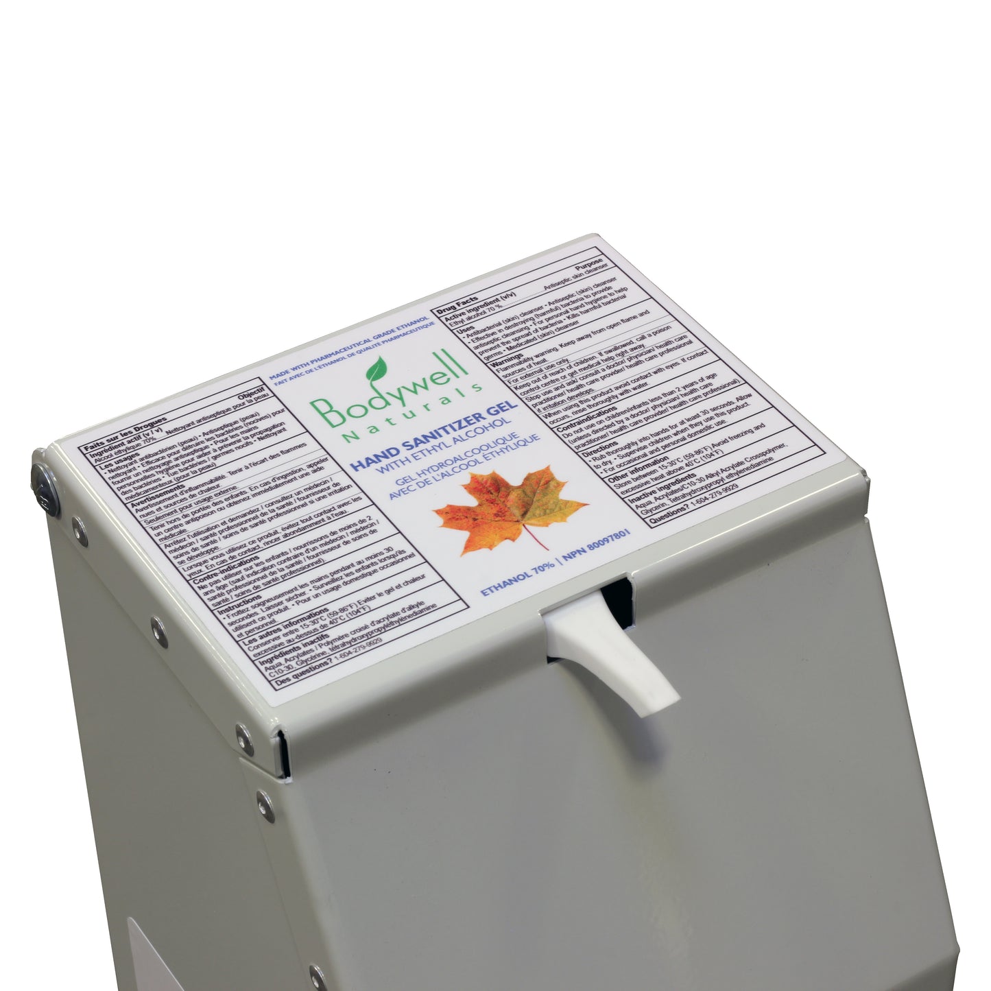 Foot Operated Dispenser (compatible with Bodywell Naturals Hand Sanitizer Gel 4-Litre Jug)