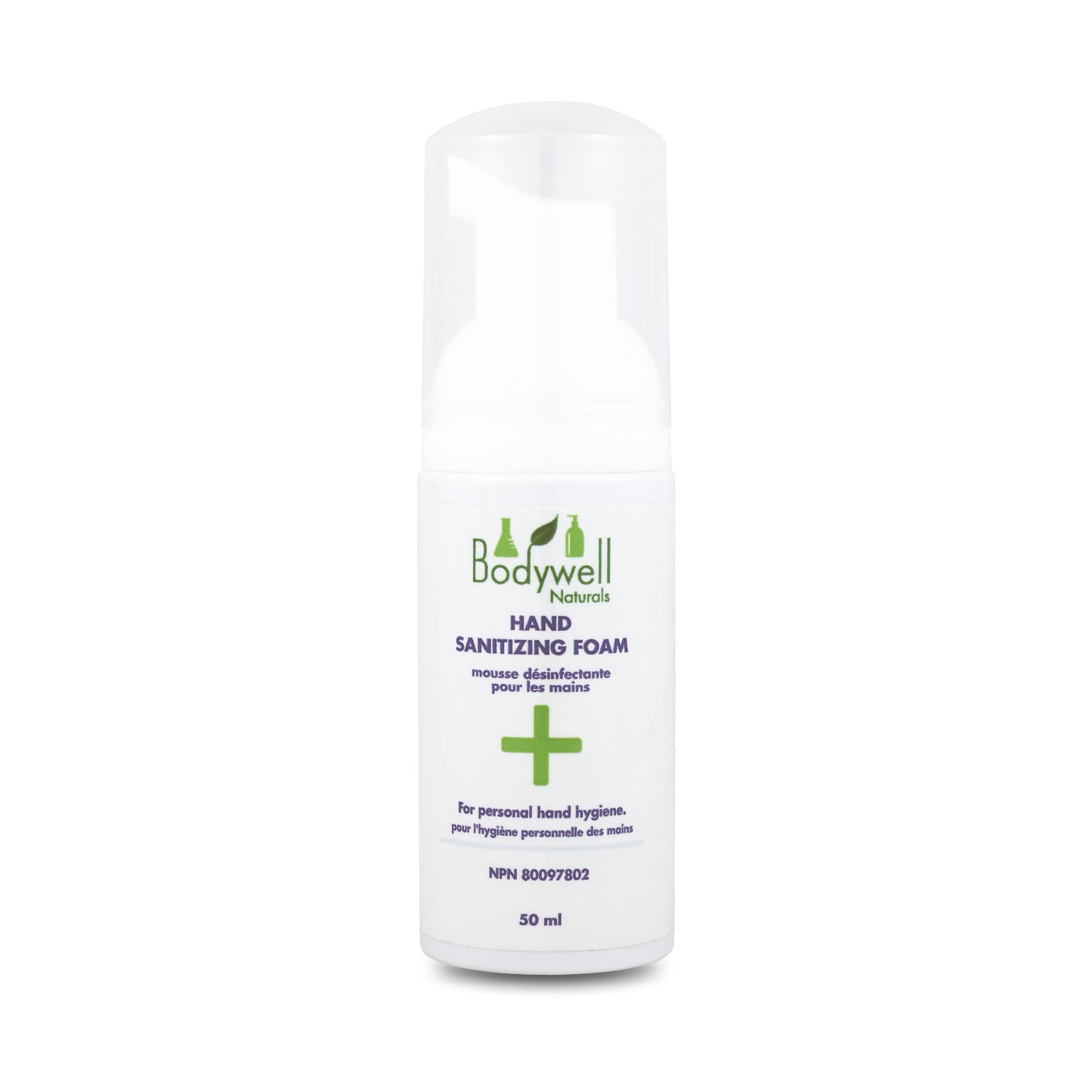Hand Sanitizing Foam, No Added Fragrance (50mL)