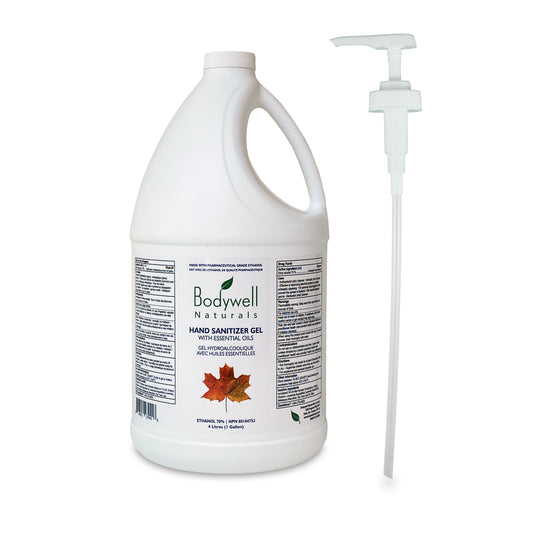 Hand Sanitizer Gel with Essential Oils (4 Litres) with Pump